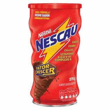 Imagem de Achocolatado em Pó Nescau Nestlé Fator Crescer 370g Lata, 370g