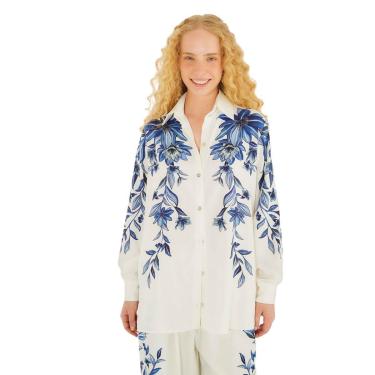 Imagem de Camisa Farm Rio Floral Tati-Feminino