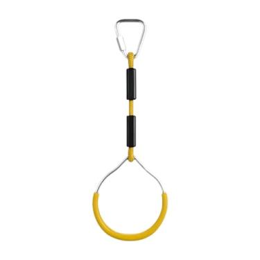 Imagem de Zxpjkyu Tapete de Ginástica Portátil para Meninos E Meninas, Equipamento de Ginástica Doméstica, para Calistenia Interna E Externa, Amarelo