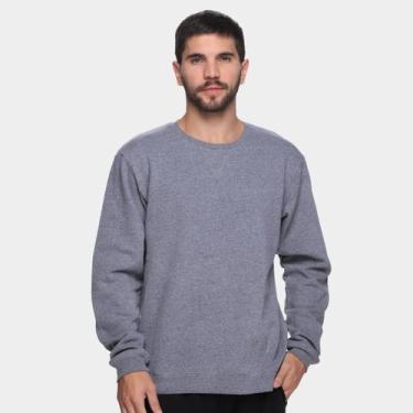 Imagem de Blusão Gonew Detalhe Rib Masculino, Mescla, G