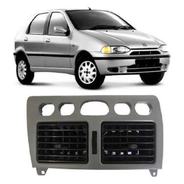 Imagem de Moldura Painel Difusor Ar Palio Mecanismo E Difusores Cinza - Autoplas