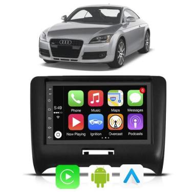Imagem de Kit Multimidia Carplay Android Auto Audi TT 00 01 02 03 04 05 06 07 08