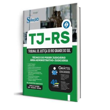 Imagem de Apostila TJ-RS - Técnico do Poder Judiciário - Área Administrativo-Jud