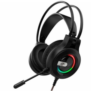 Imagem de Headset Kmex Gamer RGB 7.1 AR63 Preto