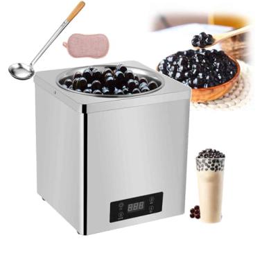 Imagem de CNAOHGHN Aquecedor De Alimentos Comercial De 3l/7l, MáQuina De Isolamento Para Temperagem De Chocolate Comercial De 300w/600w, BotõEs De Toque, Faixa De Controle De Temperatura De 30-100°C