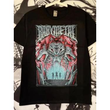 Imagem de Camiseta Unissex De Hip-hop Rock Band Babymetal Japão Casual Manga Cur
