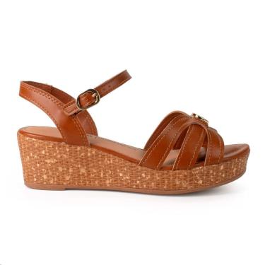 Imagem de Sandália Dakota Anabela Caramelo