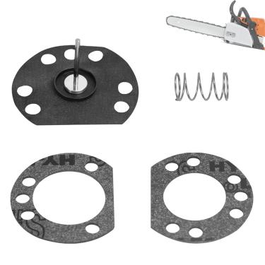 Imagem de Kit de junta de êmbolo de diafragma de bomba de óleo compatível com motosserra STIHL 009 010 011 012 e série 1120, substitui 1120-640-3100 0000-997-0610 1120-649-1105 1120-649-1105 1120-6499 -1102
