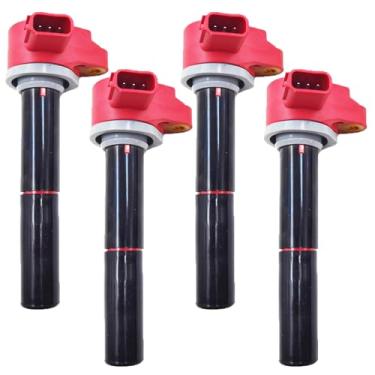 Imagem de N51WSTAR Conjunto de 4 pacotes de bobinas de ignição de alto desempenho energético de faísca compatíveis com Mercury VERADO 75 80 90 100 115 135 150 175 200 4CYL Substituição para 8M0039809 19005251