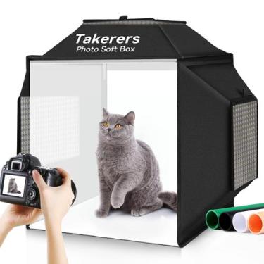Imagem de Light Studio Fotográfico Light Box Takerers 16x16 com 480 LED 500K
