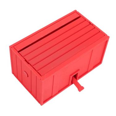 Imagem de ZJchao Porta-Chaves Montado na Parede Organizador Interativo de Chaves de Garagem para Carro Elegante e Funcional Suporte para Chaves de Entrada de Parede para Proprietários Locatários (B)