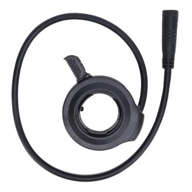 Imagem de Cryfokt BBS01 BBS02 Acelerador de Polegar para Bicicleta Elétrica 130X para Bicicleta Universal 24V-72V, Controlador de Velocidade à Prova D'água