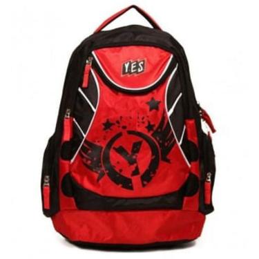 Imagem de Mochila Costas Juvenil Mc1413 Yes Preto Vermelho