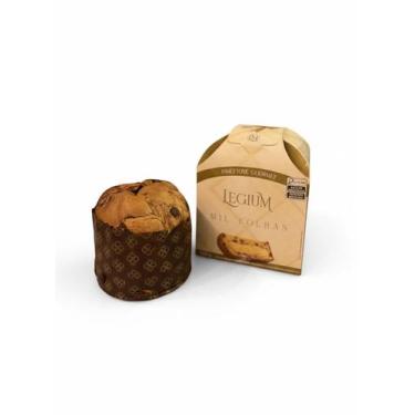 Imagem de Panetone Chocotone Recheado Trufado Legium 500g Chocolate Mil Folhas e
