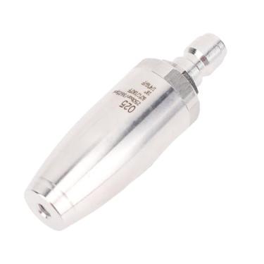 Imagem de Generic Bocal de Lavadora de Alta Pressão Com Usinagem Fina, Bico de Spray Rotativo de 3625 PSI para Limpeza Robusta, Material de Aço Inoxidável, Perfeito para Operadores de Lavagem de Pressão