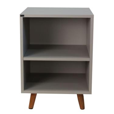 Imagem de Mesa De Cabeceira Nicho 400x550x400 Beton Matt - Mdf Arauco