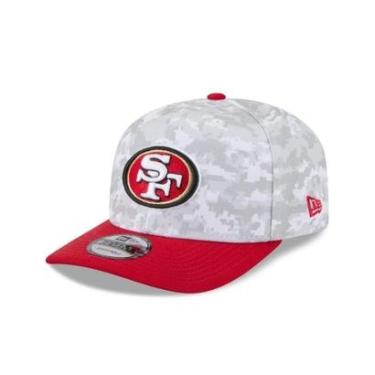 Imagem de BONE NEW ERA 9SEVENTY SAN FRANCISCO 49ERS NFL SALUTE SERVICE 2025 MILITAR-Masculino
