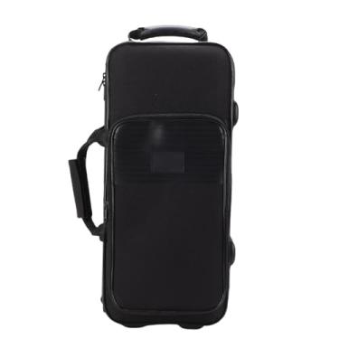 Imagem de SUNGOOYUE Estojo de Trompete, Bolsa de Armazenamento Portátil de Pano Oxford Com Alça Lateral Alça de Ombro Ajustável para Instrumento de Sopro de Bronze