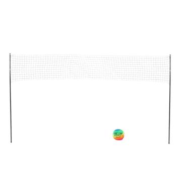 Imagem de Generic Conjunto de Rede de Vôlei Portátil, Limite Padrão Padrão Armazenamento Completo de Armazenamento e de Ferro para Crianças Adultas para a Praia