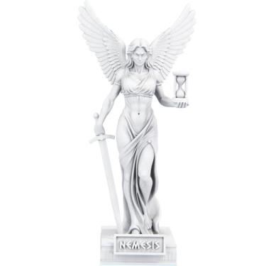 Imagem de Estátua Nemesis - Deusa Grega da Vingança (Cor Mármore)