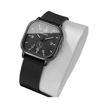 Imagem de Relógio Casual Feminino De Quartzo Com Pulseira De Silicone, Relógio E