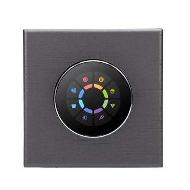 Imagem de Luocute Termostato de Botão Inteligente WiFi, Display Digital Com Tela TFT 240x240, Monitor Climático de Temperatura e Umidade, para Aquecimento de Piso de Caldeira de Aquecimento de