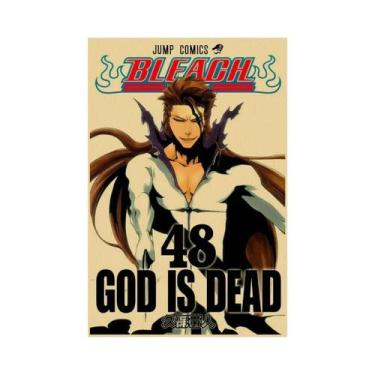 Imagem de Pôster De Anime Bleach Estético, Pintura Em Lona Gigante, Arte De Pare