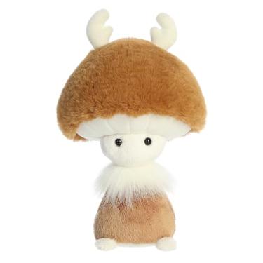 Imagem de Aurora Festive Fungi Friends Holiday Stuffed Animal - Unique Design - Loveable Companions - Reindeer 9 Inches