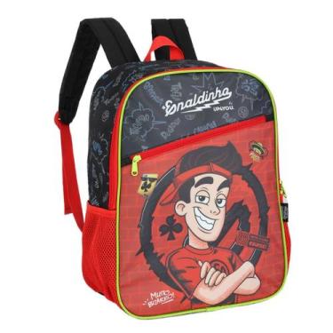 Imagem de Mochila de Costas Oficial ENALDINHO Luxcel IS42221 Vermelho