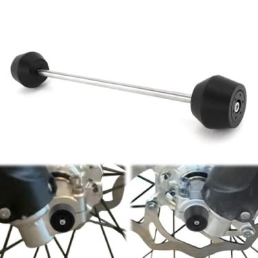 Imagem de Xitomer Carretéis de garfo dianteiros deslizantes adequados para Stark Varg MX & EX Motocicleta Frame Sliders Proteção contra colisão Elétrica Off-Road Bike Eixo Dianteiro Sliders (dianteiro)