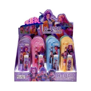 Imagem de Conjunto De Borrachas De Lápis Kpop Demon Hunter, Material Escolar Par