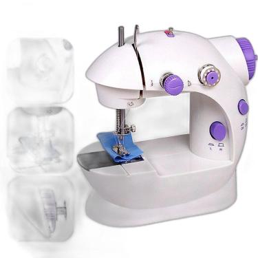 Imagem de Mini Máquina Costura Reta Countertech Fh-Sm202 Portátil