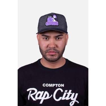 Imagem de Boné Aba Curva Collab Starter X Compton X Pinkill Cinza-Unissex