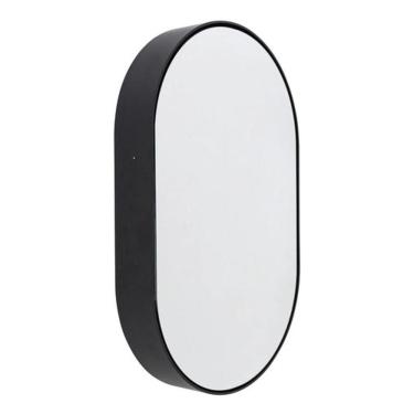 Imagem de Espelheira Banheiro MDF Preto 92,5x60x12cm - Darabas