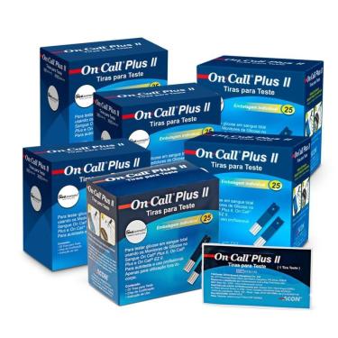 Imagem de 150 Tiras De Individuais On Call Plus Ii