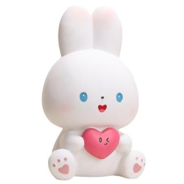 Imagem de Porta-moedas de desenho animado em PVC Piggy Bank Cute Bunny para cria