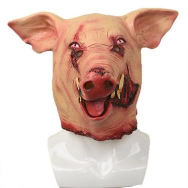 Imagem de Fantasia de cosplay Máscara Horror Fangya Mutation Pig Halloween - yiw
