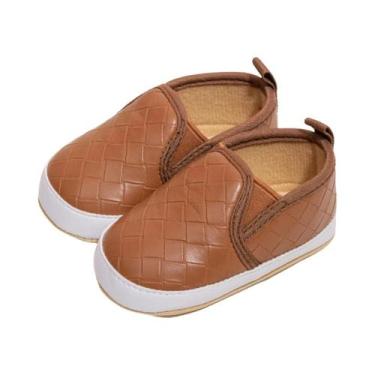 Imagem de Sapatos De Caminhada Clássicos Para Bebês Meninos E Meninas, Em Couro 