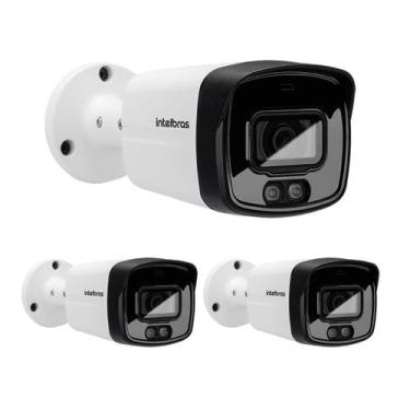 Imagem de Kit 3 Câmeras Multi HD 2 Megapixels 40m Microfone Embutido VHD 3240 FU