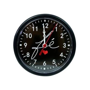 Imagem de Relógio de mesa ou parede de poliestireno 15cm - FMART, E