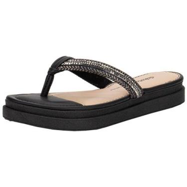 Imagem de Tamanco feminino flat dakota y8902, Preto, 37