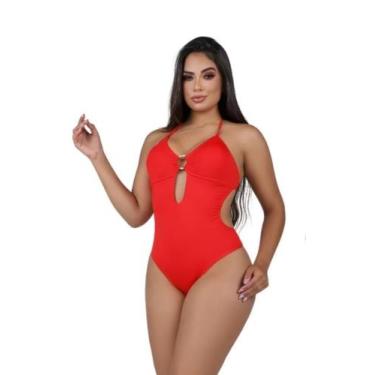 Imagem de Maio Body Engana Mamãe Com Argola Bojo Removível - B. Moda praia, G - 