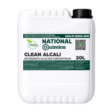Imagem de Detergente Alcalino Concentrado 20 L Clean Alcalino National Química