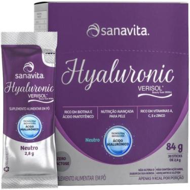 Imagem de Colágeno hyaluronic verisol neutro 84g - SANAVITA