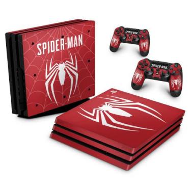 Imagem de Skin Ps4 Pro Adesivo - Spider-Man Bundle A - Pop Arte Skins