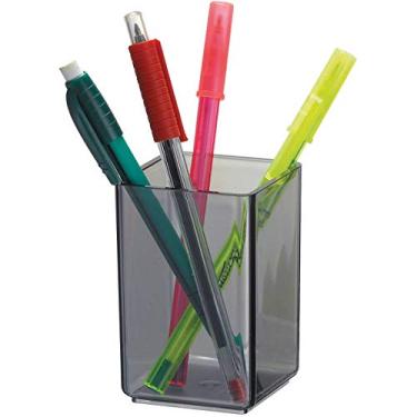 Imagem de Acrimet Porta Lápis, Organizador de Mesa Multiuso, Cor Fumê, 933.1