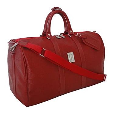 Imagem de Mala de Bordo ou Cabine Média Resistente Bolsa Viagem de Mão - Mille Cor:Vermelha