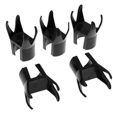 Imagem de HISTAR 5 Peças Bola de Golfe Retriever putter pegador de dedos de borracha ferramenta preta, Black 3