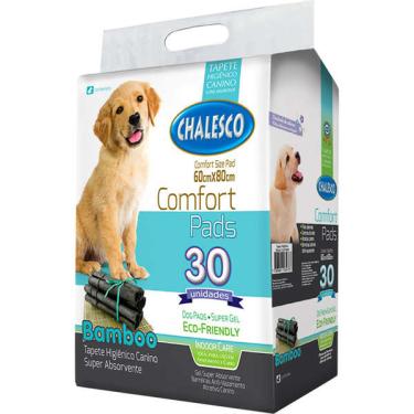 Imagem de Tapete Higiênico American Pets Comfort Bamboo para Cães - 30 Unidades
