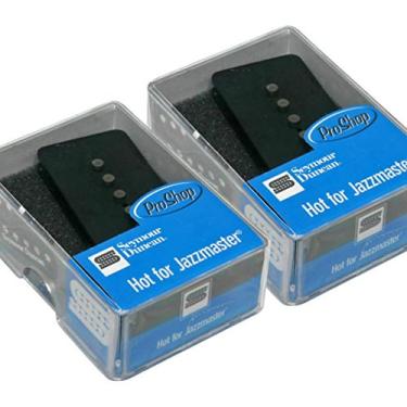 Imagem de Seymour Duncan Conjunto de captador de guitarra SJM-2 Hot for Fender Jazzmaster preto